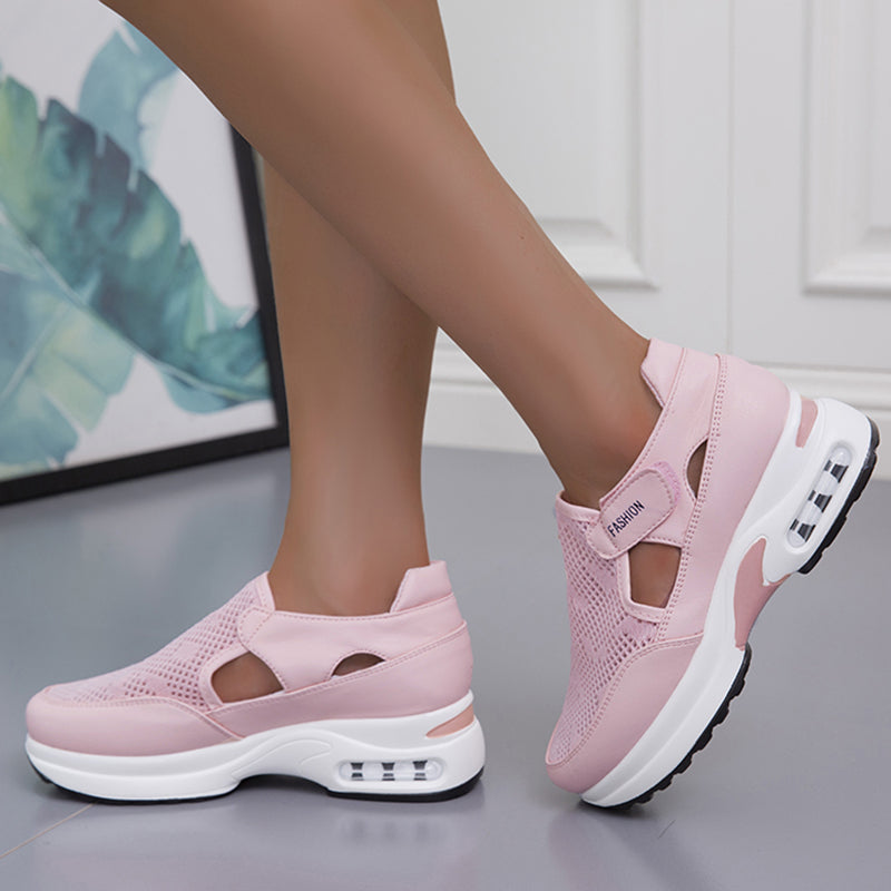 🔥Női ortopéd tornacipő légpárnával, tépőzáras talppal