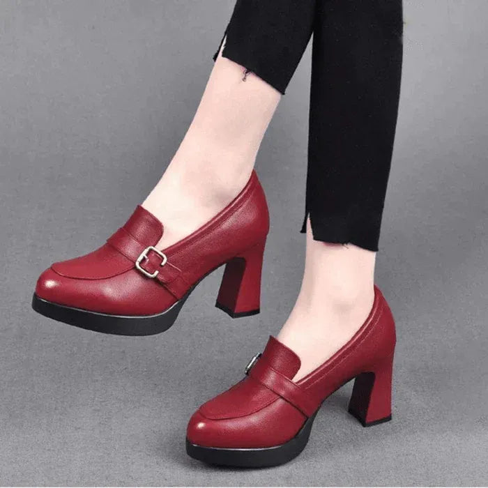 ÚJ MAGASSARKÚ BŐR CIPŐ NŐI | UTOLSÓ NAP FÉLÁRON🔥