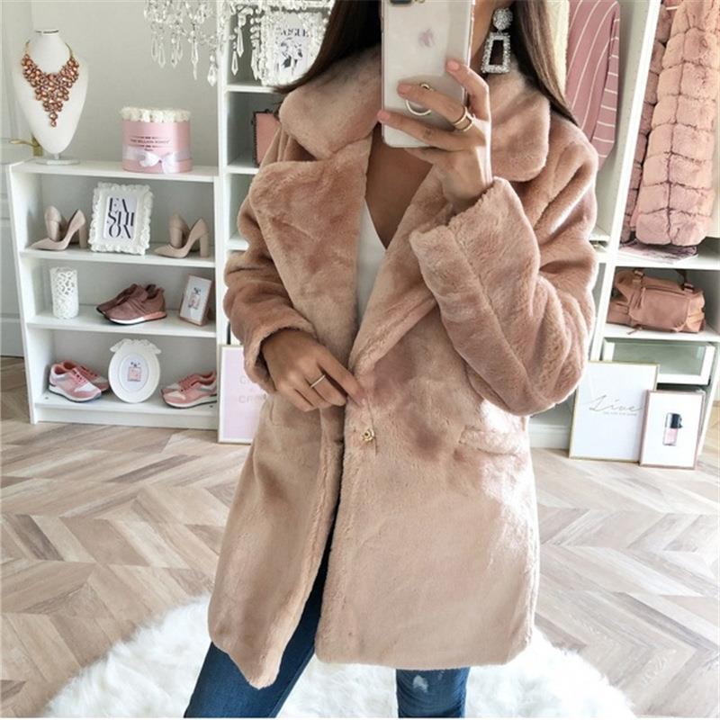 NŐI GYAPJÚ KÖZEPES KABÁT 2023 ŐSZ ÉS TÉL