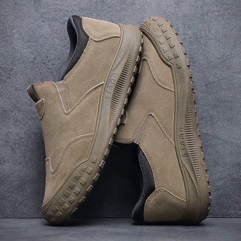 2023-as új kopásálló munkabiztosítási cipő puha aljú, puha felületű casual