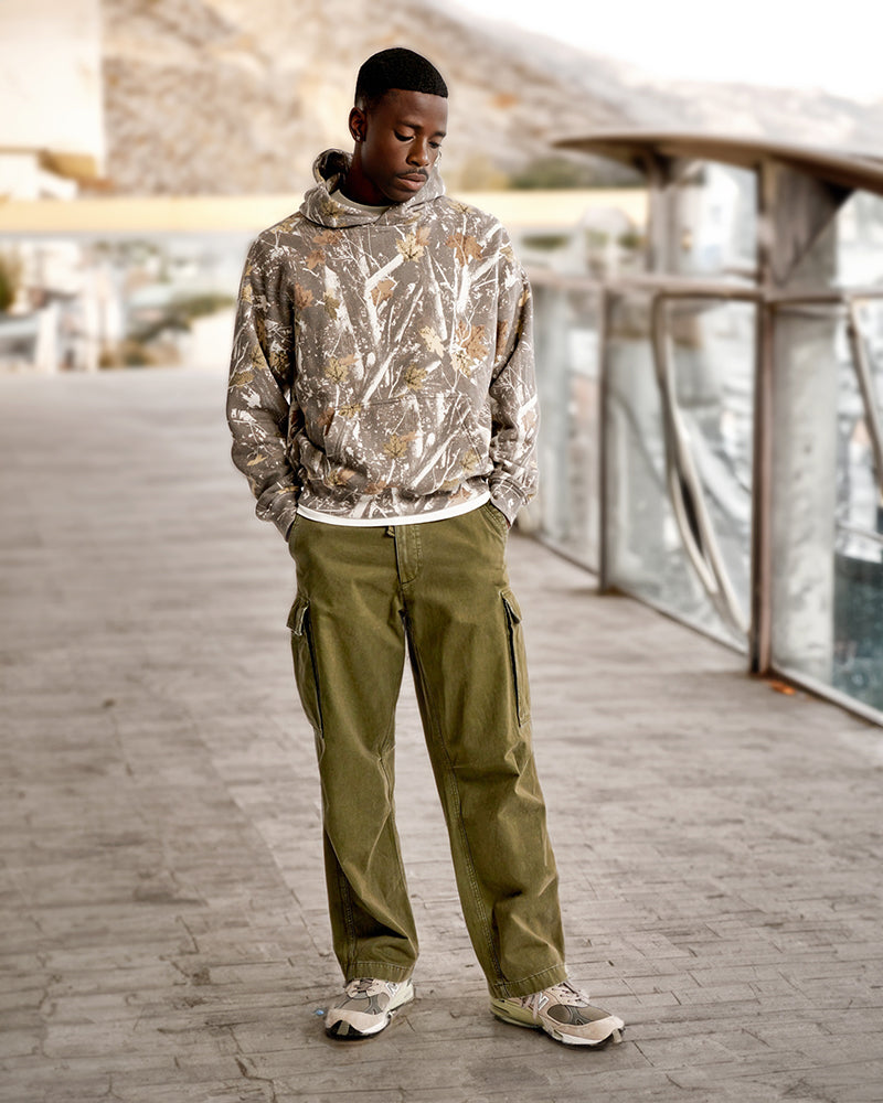 Uniszex, túlméretezett, vállpántos kapucnis kapucnis pulóver