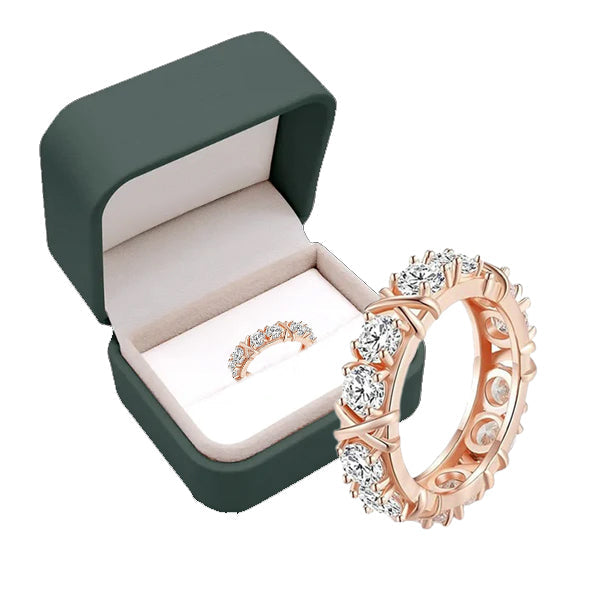 Magnetology Moissanite gyémánt gyűrű✨ (korlátozott időre szóló kedvezmény 🔥 utolsó nap)