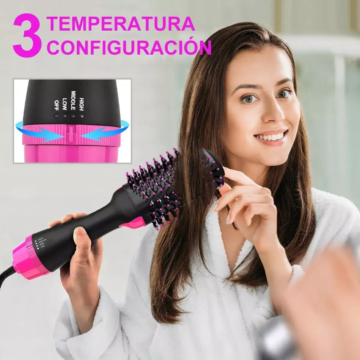 PENTE DE CABELO 3 EM 1 © | Economize tempo no seu penteado