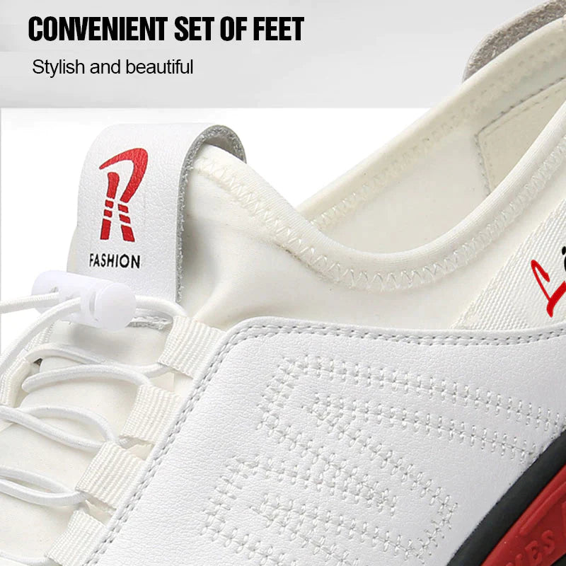 LÉLEGZŐ, CSÚSZÁSMENTES FÉRFI VEZETŐCIPŐ