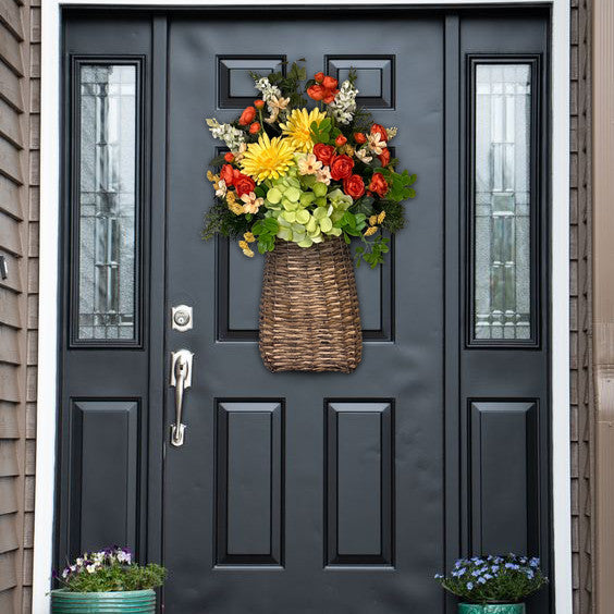 💐VENEC ZA VRATA IZ KOVAČNIKA IN MASLENICE💐 (🎁50% POPUST🎁)