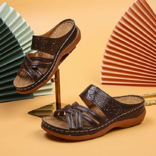 NYÁRI ÚJ CSONT ORTOPÉDIA TÁMASZTÓ BŐR CIPŐ