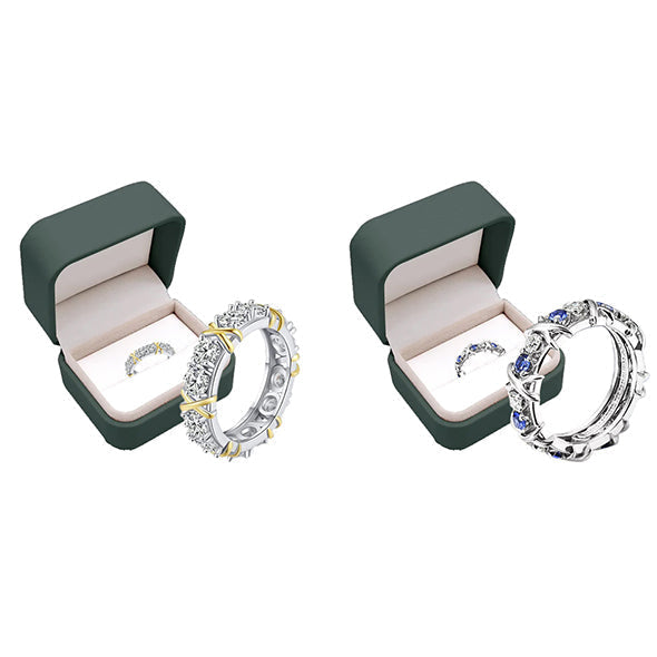 Magnetology Moissanite gyémánt gyűrű✨ (korlátozott időre szóló kedvezmény 🔥 utolsó nap)