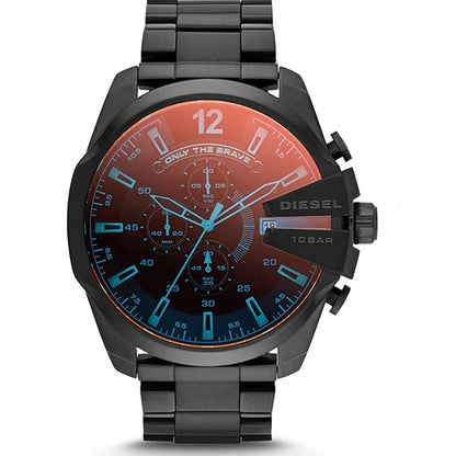 Férfi Diesel Mega Chief rozsdamentes acél kvarc karóra kronográffal