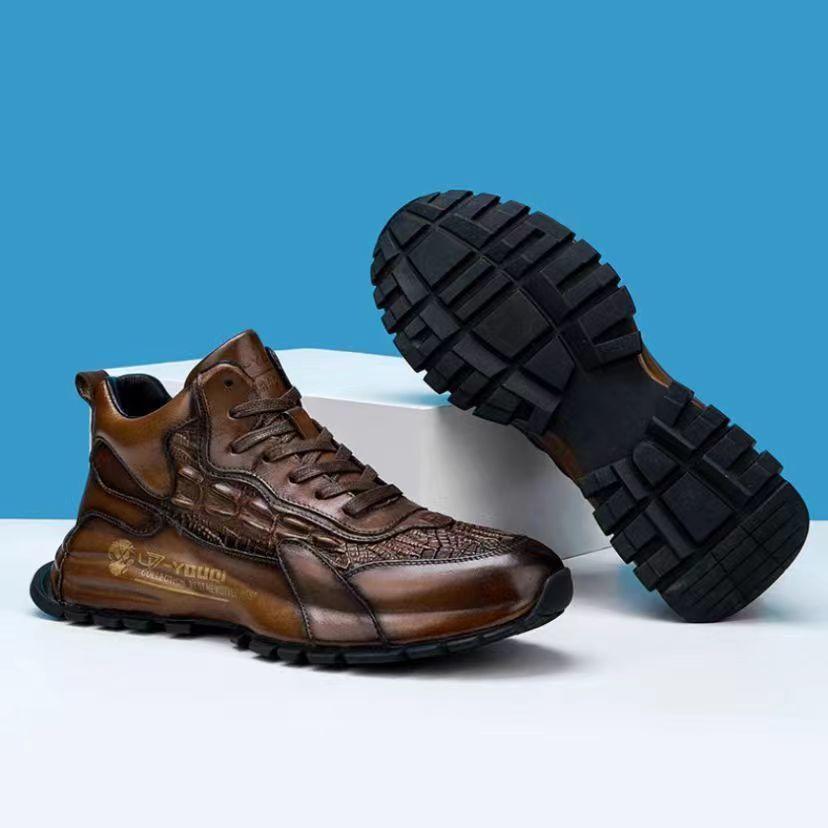 Kiváló minőségű puha talp valódi alkalmi bőrből