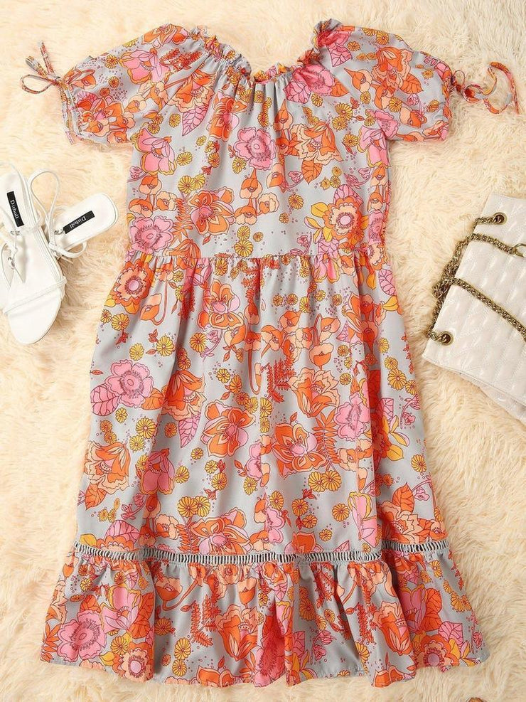 Love Child virágmintás miniruha