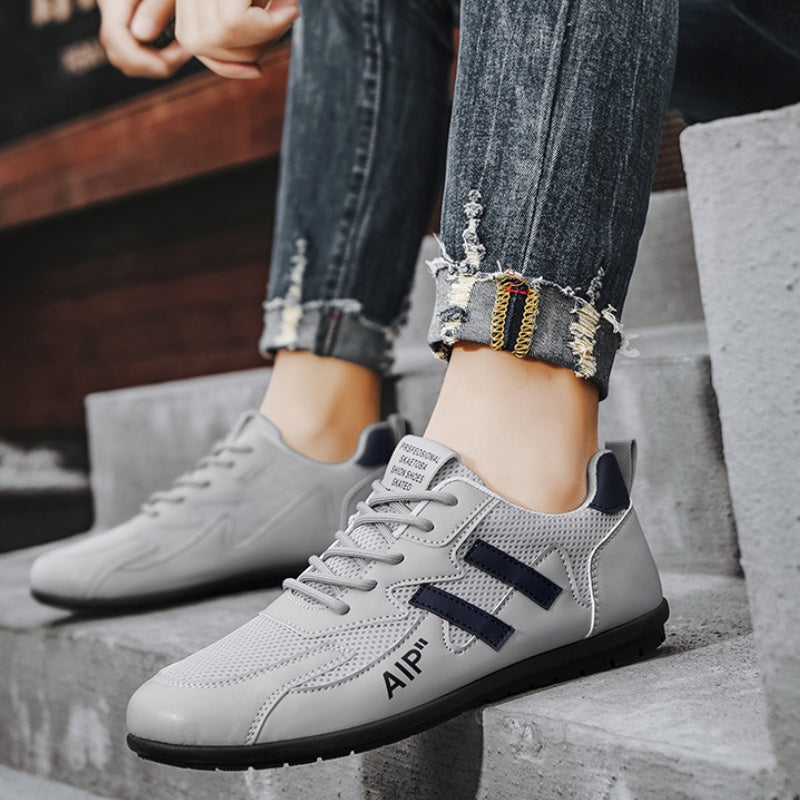 Férfi hétköznapi, légáteresztő hálós tornacipő (50% KEDVEZMÉNY)